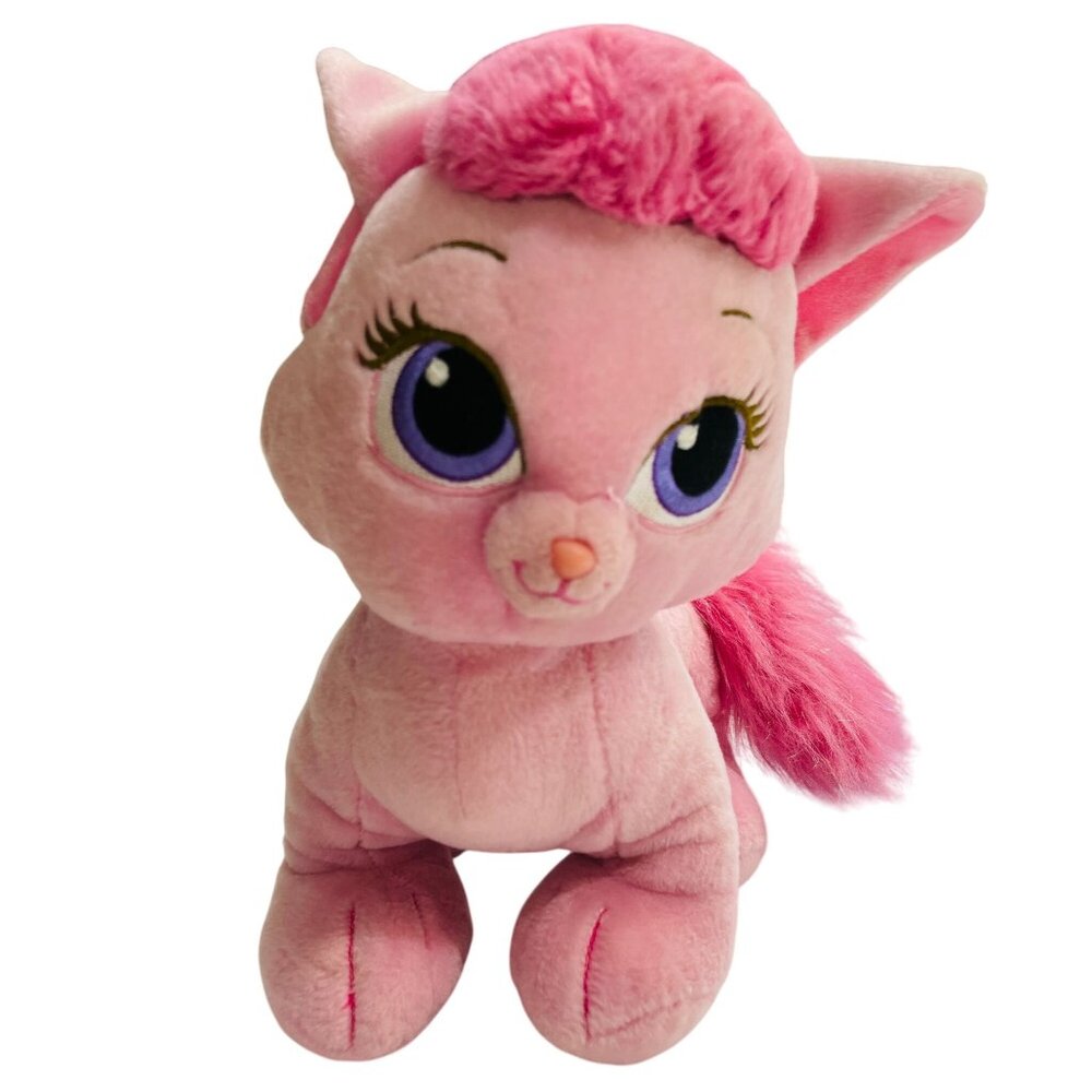 Build-A-Bear Disney Palace Pets Auroras Cat Treasure Pink 14.5" Toy Collectible